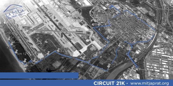 La mitja del Prat i cursa de 5k La mitja del Prat i cursa de 5k